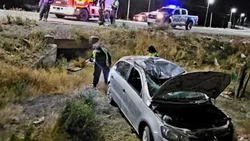 Impresionante vuelco en la madrugada de Navidad