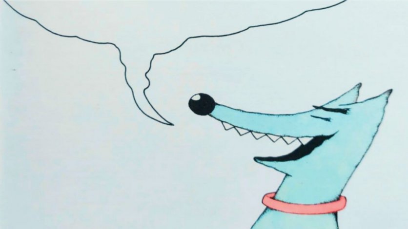 El poderoso mensaje de un perro optimista, turquesa y neuquino
