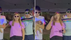 El divertido saludo de Gloria Ruiz a los neuquinos por fin de año