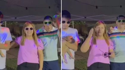 El divertido saludo de Gloria Ruiz a los neuquinos por fin de año