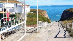 Habilitaron una parte de la playa en La Lobería