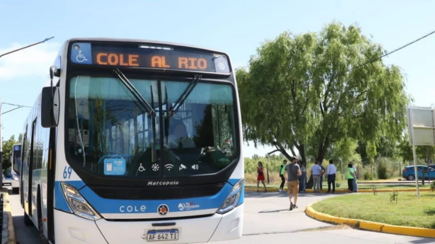 Para disfrutar del verano, el COLE comenzó a funcionar hacia el río