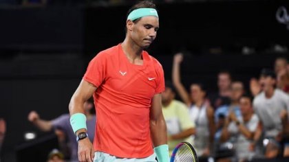 Con molestias físicas, Nadal se despidió de Brisbane