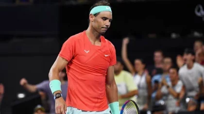 Con molestias físicas, Nadal se despidió de Brisbane