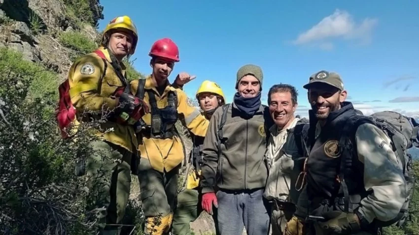 Rescataron al turista extraviado en el cerro O´Connor