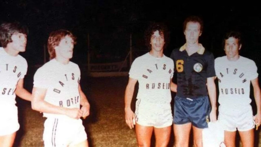 El día que Franz Beckenbauer jugó en La Visera de Cipolletti
