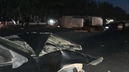 Iba borracho y protagonizó un impresionante choque en la Ruta 22