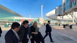 Milei ya partió a Davos para participar del Foro Económico Mundial