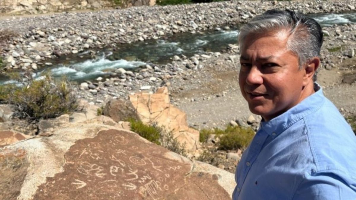 Figueroa recorrió un tesoro natural del norte neuquino