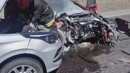La Ruta 237 esta vez fue el escenario de un triple choque: cinco heridos
