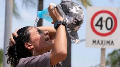 Alerta naranja por temperaturas de 43 grados en Neuquén