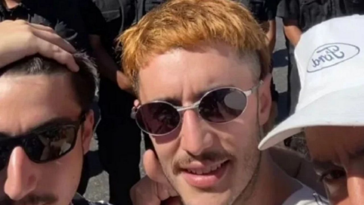 Viral: el hijo de Luis Majul participó en la marcha de la CGT