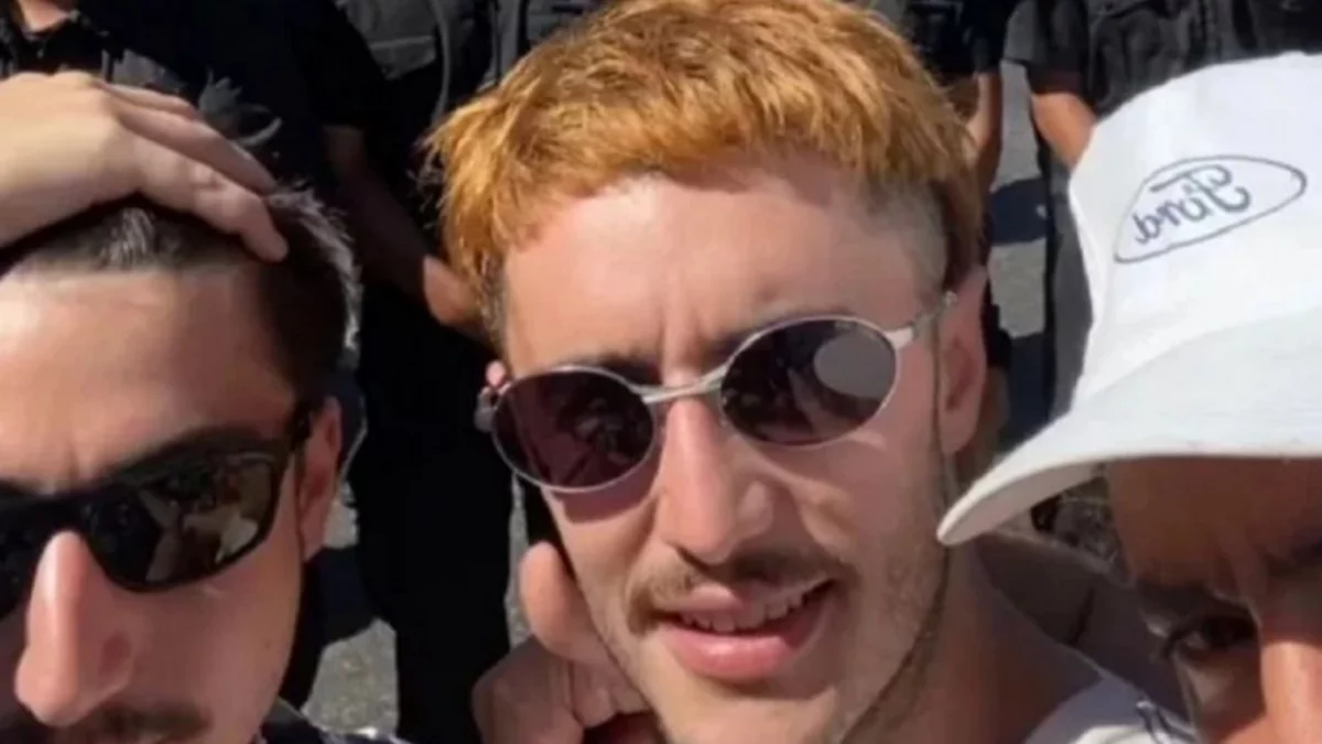 Viral: el hijo de Luis Majul participó en la marcha de la CGT