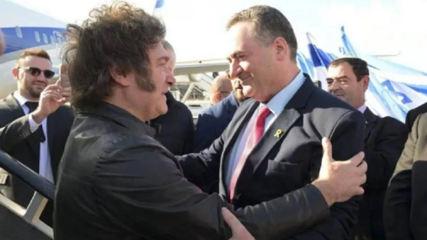 Milei reiteró que quiere la embajada en Jerusalén