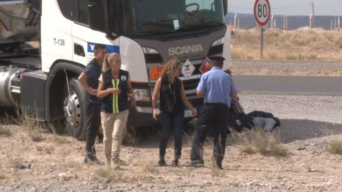 EN IMÁGENES: Así fue el simulacro en la Autovía Norte