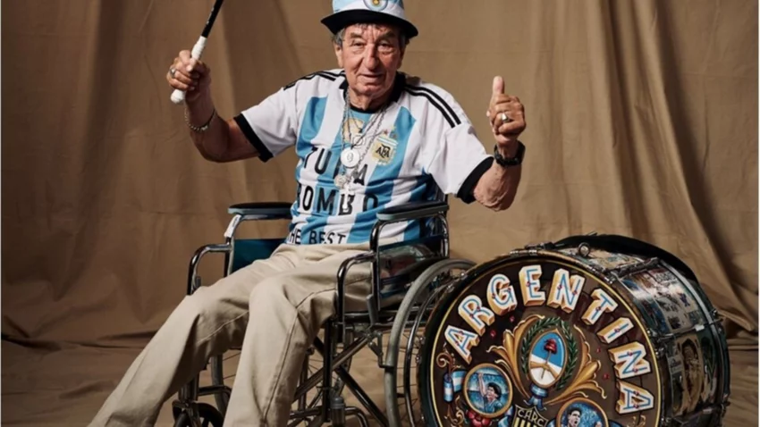 Falleció “El Tula”, el hincha "The Best" de la Selección