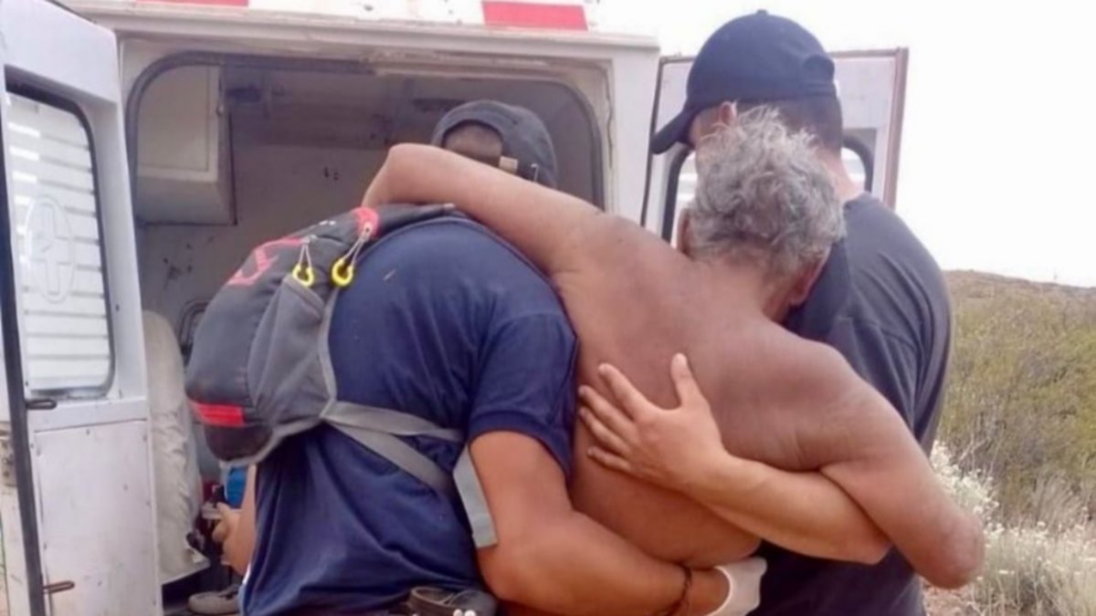 Encontraron al puestero perdido de Naupa Huen