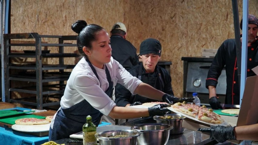 Hicieron la "Fiesta de la Pizza" y recaudaron 7 millones