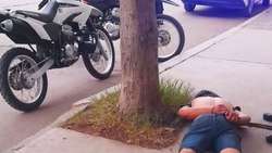 Robo y persecución: la víctima corrió al delincuente