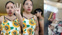 Golpeó a su pareja durante transmisión en vivo de Facebook