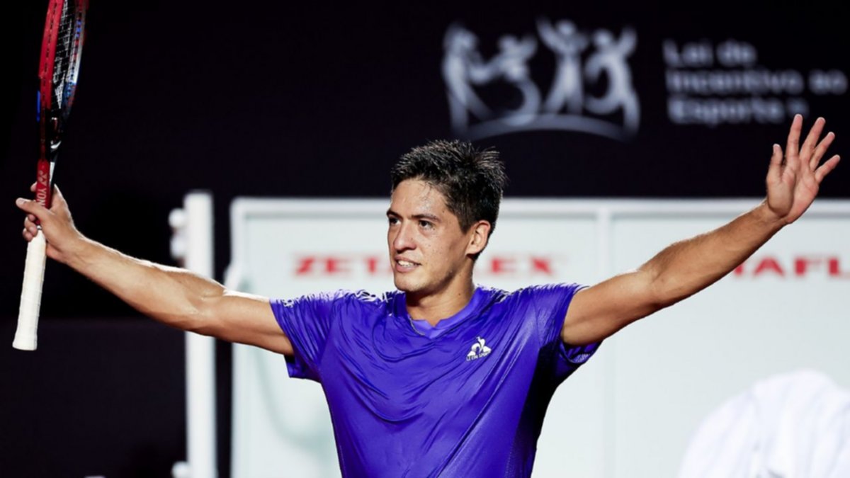 Sebastián Báez ganó el ATP de Chile y está entre los 20 mejores