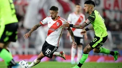 Lanzini "contestó" en redes los rumores de su salida de River