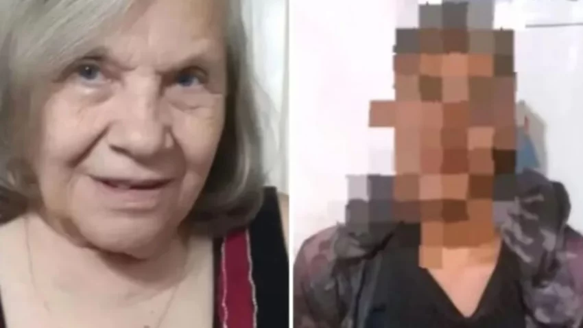 Entregó a su hijo por el crimen de una jubilada