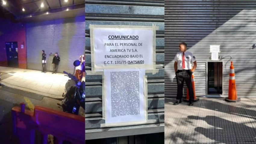 América TV cerró las puertas y canceló la programación del fin de semana