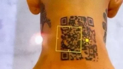 Se tatuó el código QR de su Instagram pero no le funciona