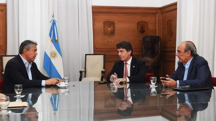 Figueroa se reunió con Francos y Posse: los detalles