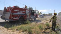 Preocupación por otro incendio intencional frente a la Ruta 7