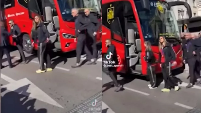 La reacción de la Selección Femenina de España cuando le gritan “un piquito”