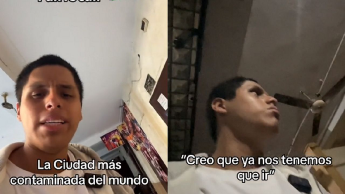 Video: tuvo que escapar de un cine para salvar su vida