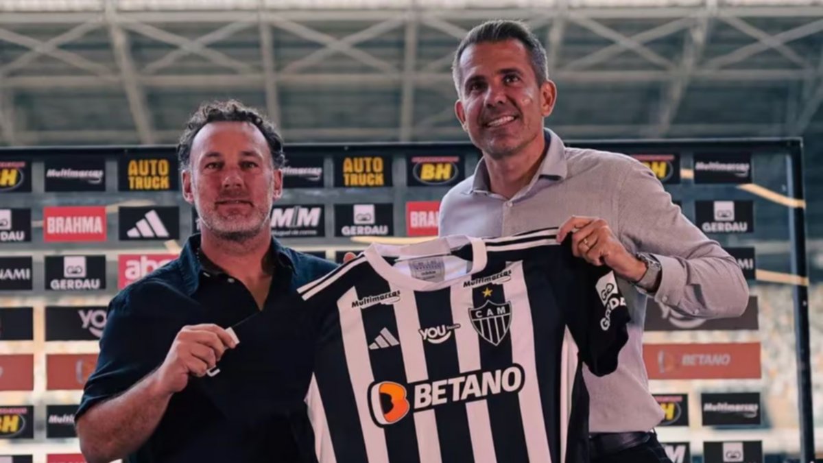 Gaby Milito, nuevo DT de Atlético Mineiro