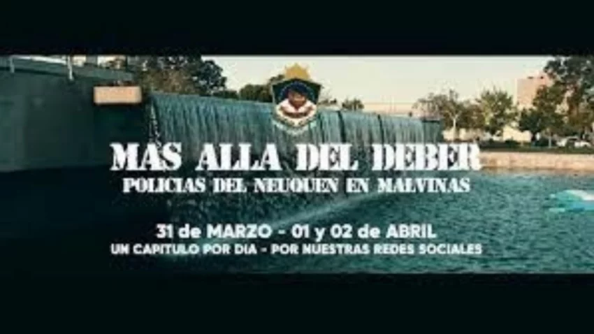 Presentan documental de policías neuquinos que estuvieron en Malvinas