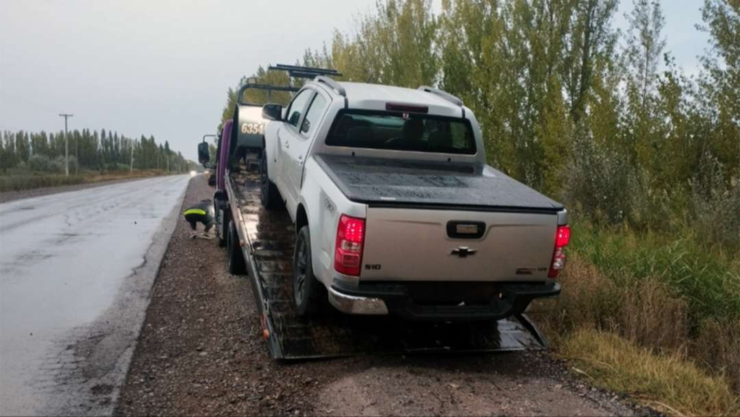 Borracho y en contramano: persecución de película por Ruta 151