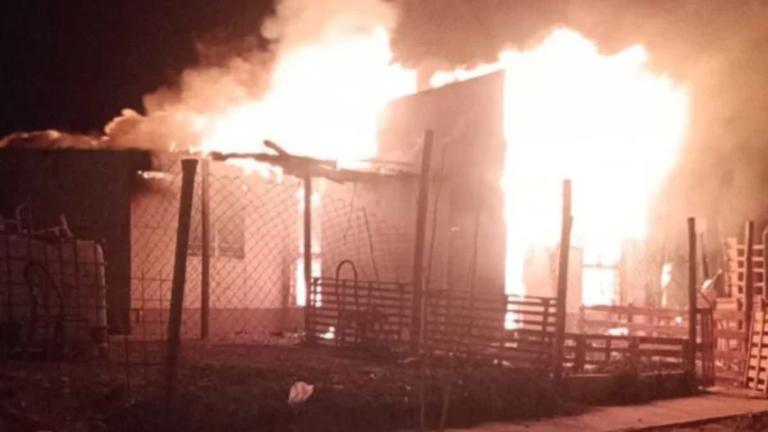 Incendio fatal en Añelo: el acusado irá 8 meses a prisión preventiva