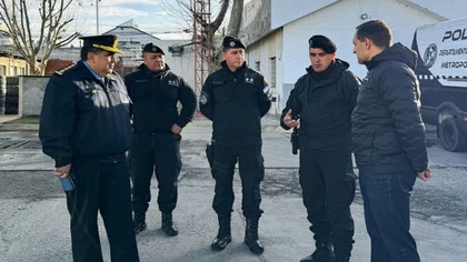 Nicolini se comprometió a dotar de tecnología y capacitaciones a las fuerzas de seguridad