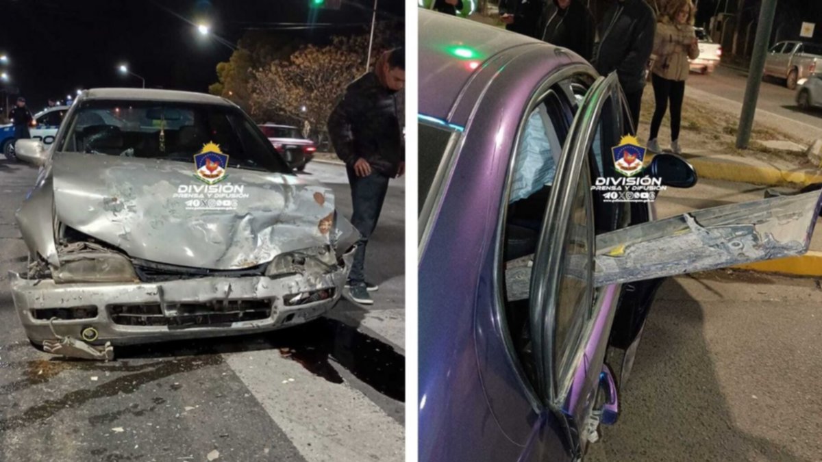 Piña de alta gama en Avenida Mosconi, de madrugada frente a la ETON