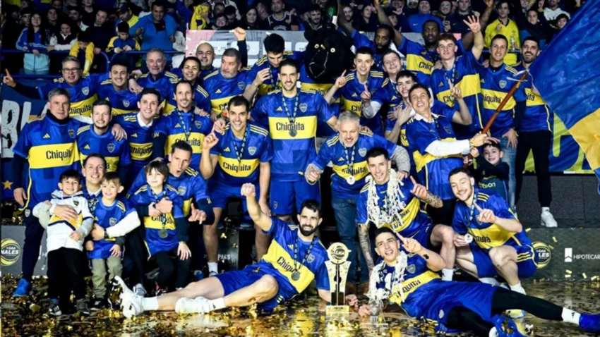 Tras 17 años, Boca se consagró campeón de la Liga Nacional