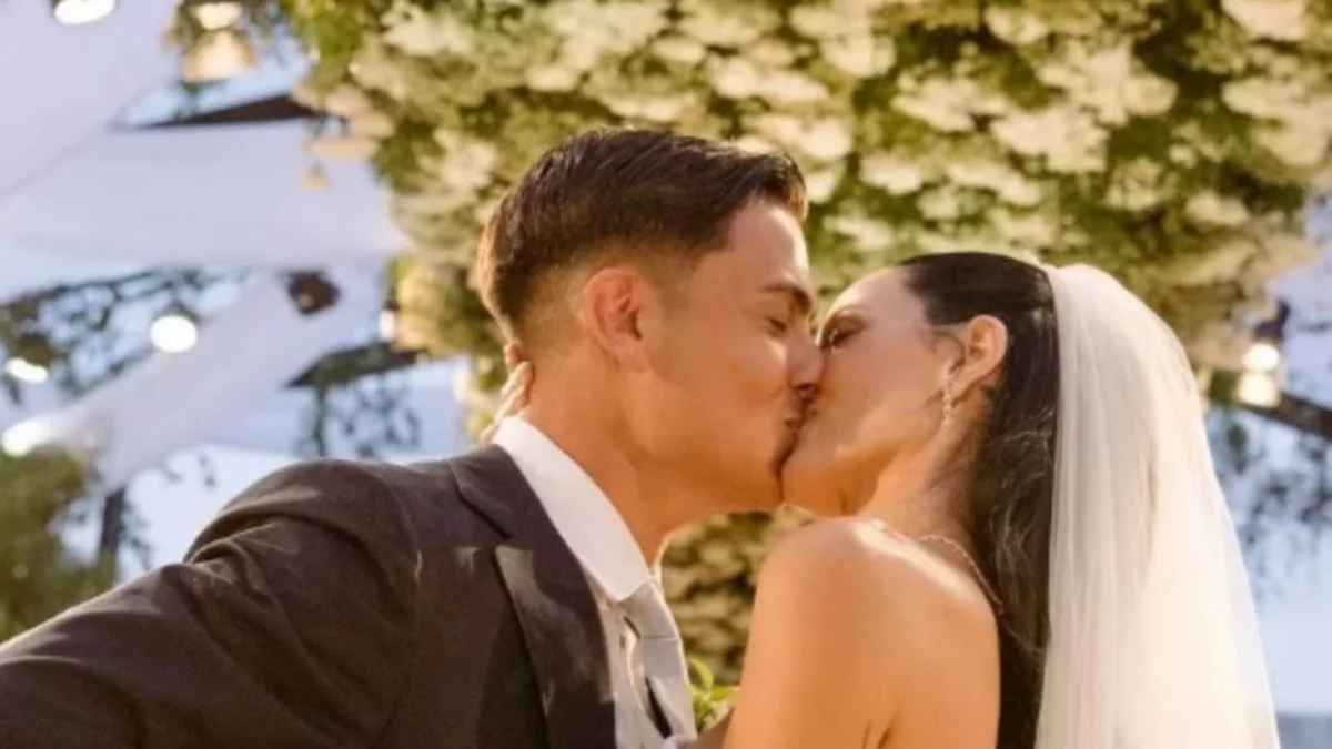 Oriana Sabatini y Paulo Dybala ya son marido y mujer