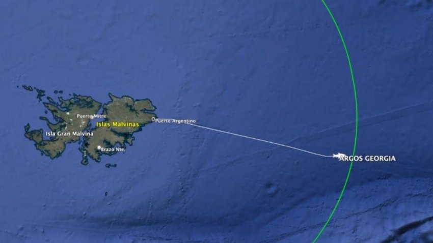 Se hundió un barco pesquero cerca de las Islas Malvinas: hay 6 muertos