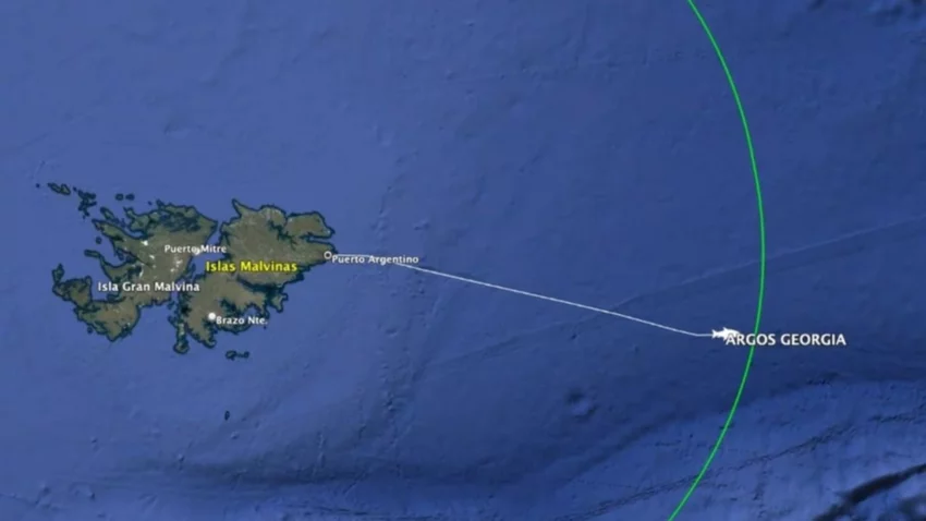 Se hundió un barco pesquero cerca de las Islas Malvinas: hay 6 muertos