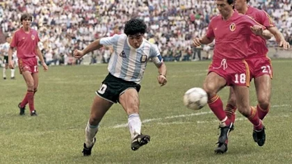 Subastan una histórica camiseta de Maradona del Mundial 1986