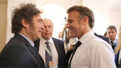 Milei viaja a París para reunirse con Macron