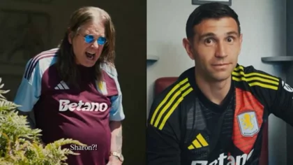 El video viral de Dibu Martínez y Ozzy Osbourne para el Aston Villa