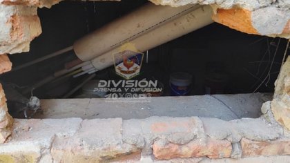Hicieron un boquete de película para robar en Neuquén