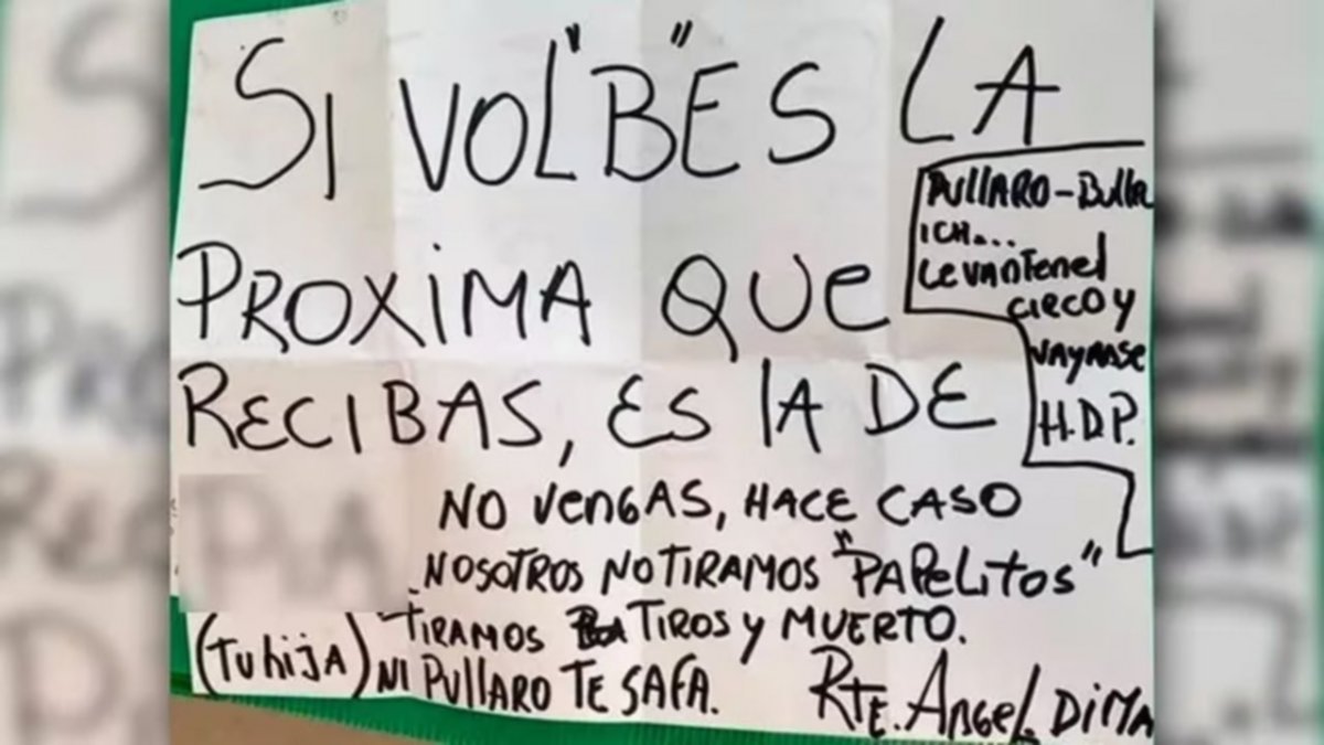 Una cabeza de cerdo y una bala: la brutal amenaza a Di María