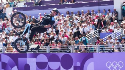 El “Maligno” Torres se metió en la final de BMX Freestyle