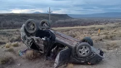 Tenía 54 años y murió tras volcar con su auto en Ruta 40